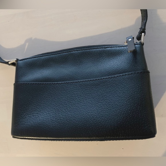 KATE SPADE Small Black Leather Satchel Bag J183 - Picture 5 of 8